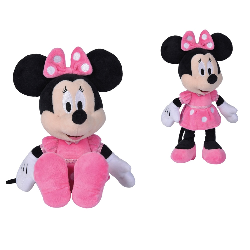 Minnie Maus, rosa, 25 cm Plüschtier