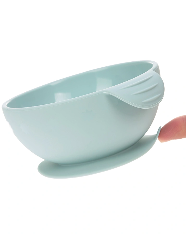 Silikon-Schale LITTLE CHUMS mit Saugnapf in blau