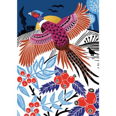 Pheasant in Flight