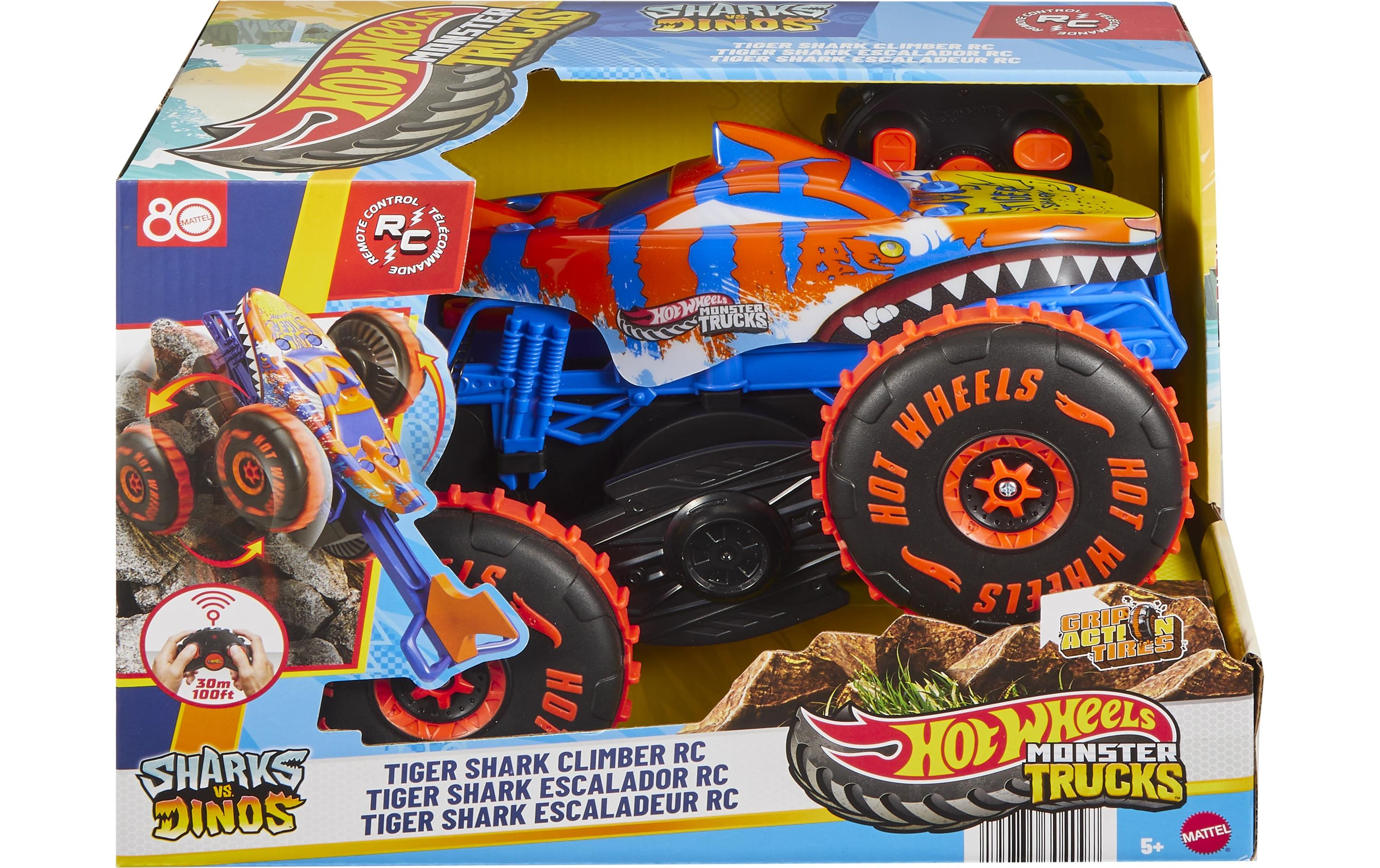 Monster Trucks R/C Tiger SharkSpielzeug-Truck mit Fernbedienung