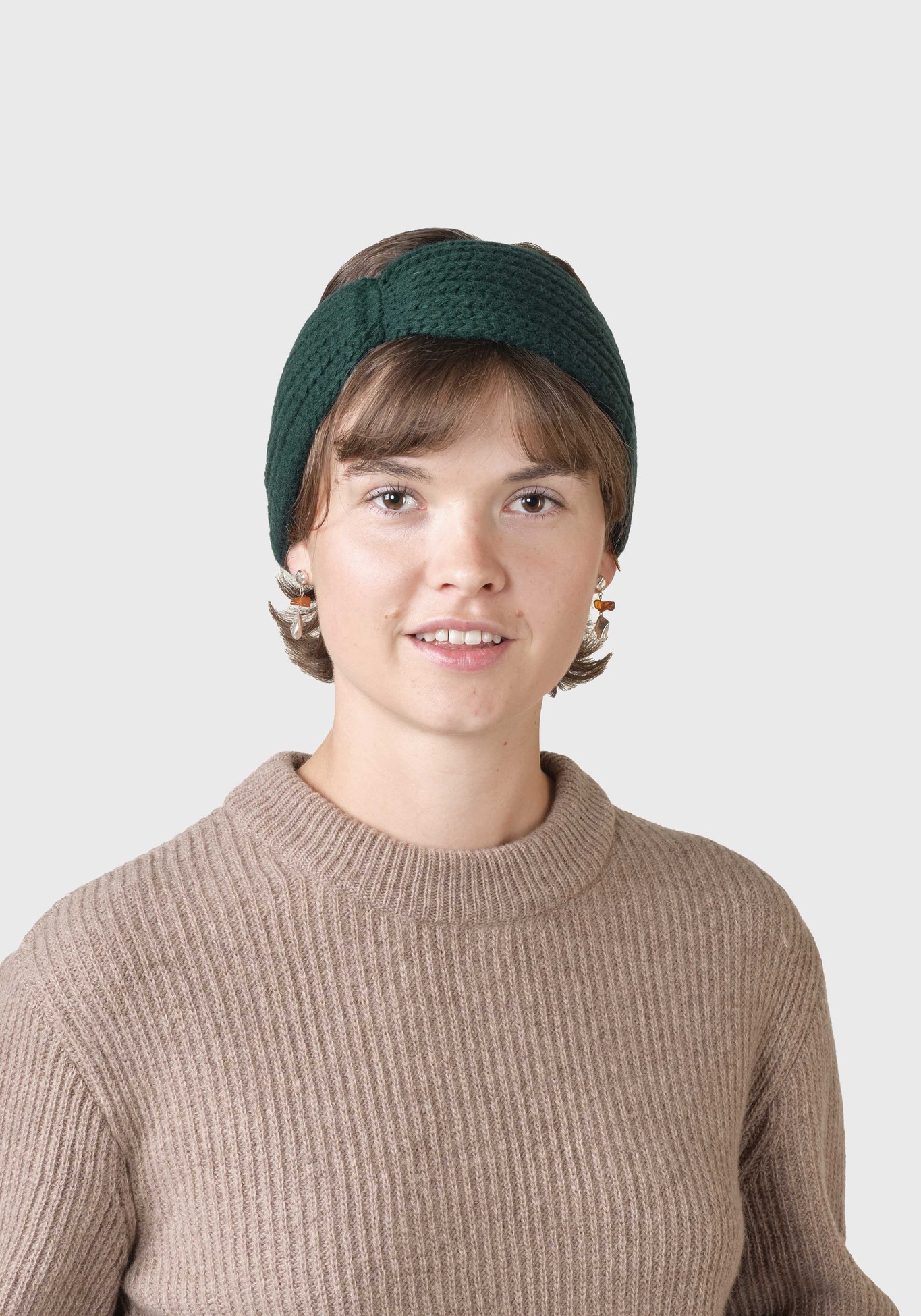Klitmøller Collective Stirnband Emmy Moss Green