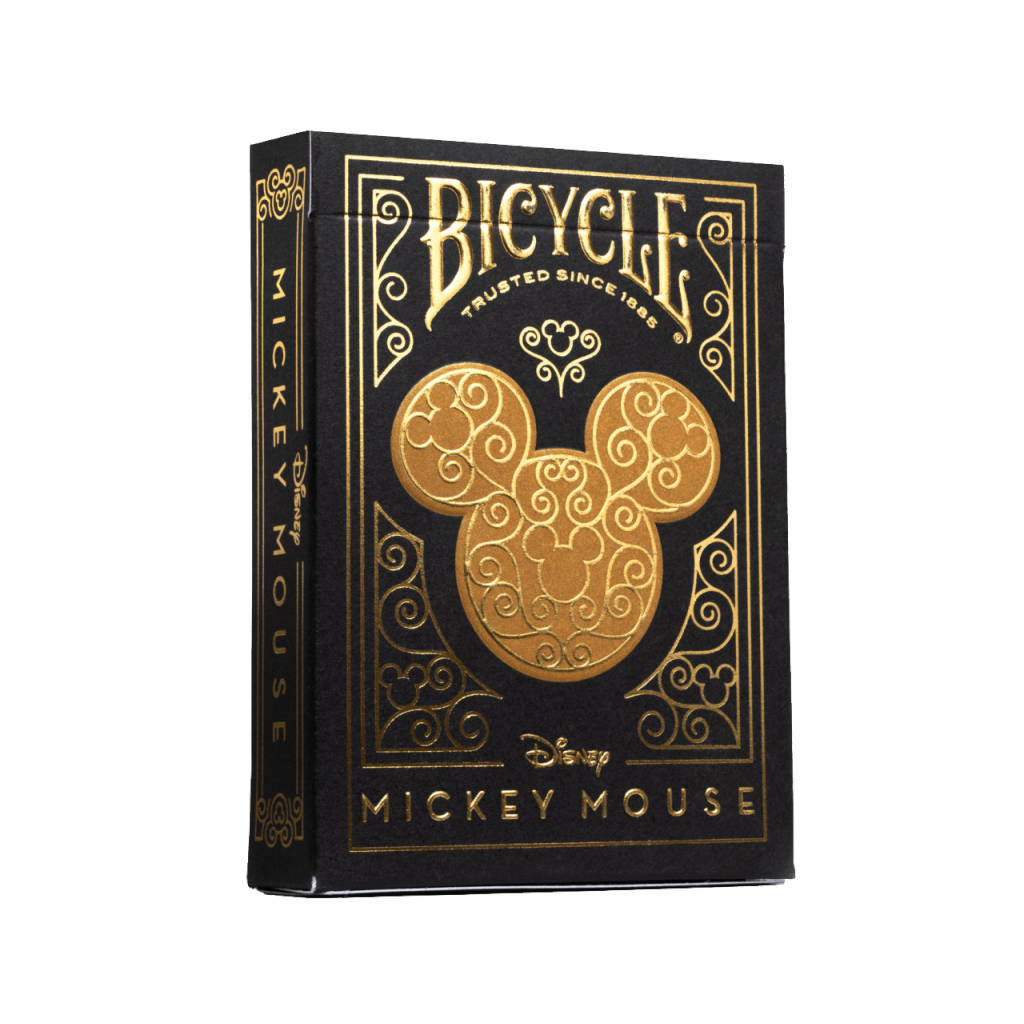 Cartes Bicycle Ultimates - Mickey Black/Gold