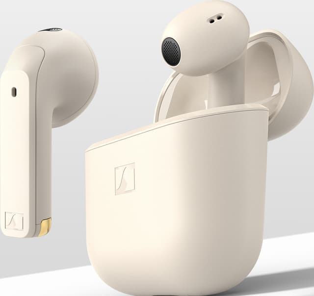 Sennheiser Accentum Open true wireless in-ear høretelefoner (creme)