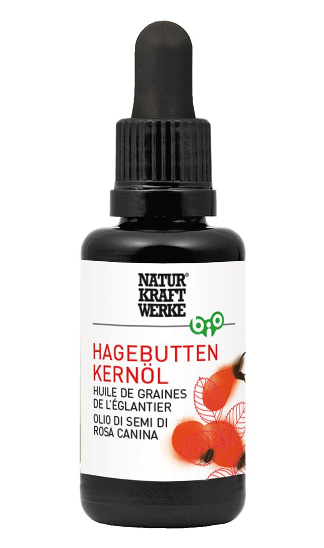 NATURKRAFTWERKE Hagebuttenkernöl Öl nativ Bio/kbA 30 ml