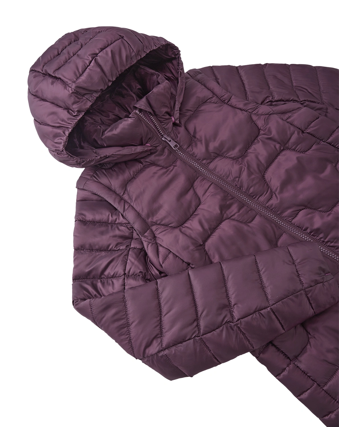 Steppjacke AVEK in deep purple