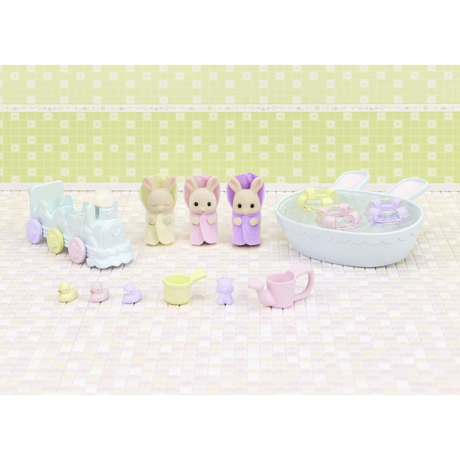 Sylvanian Families® Milchhasen Bade Spielset