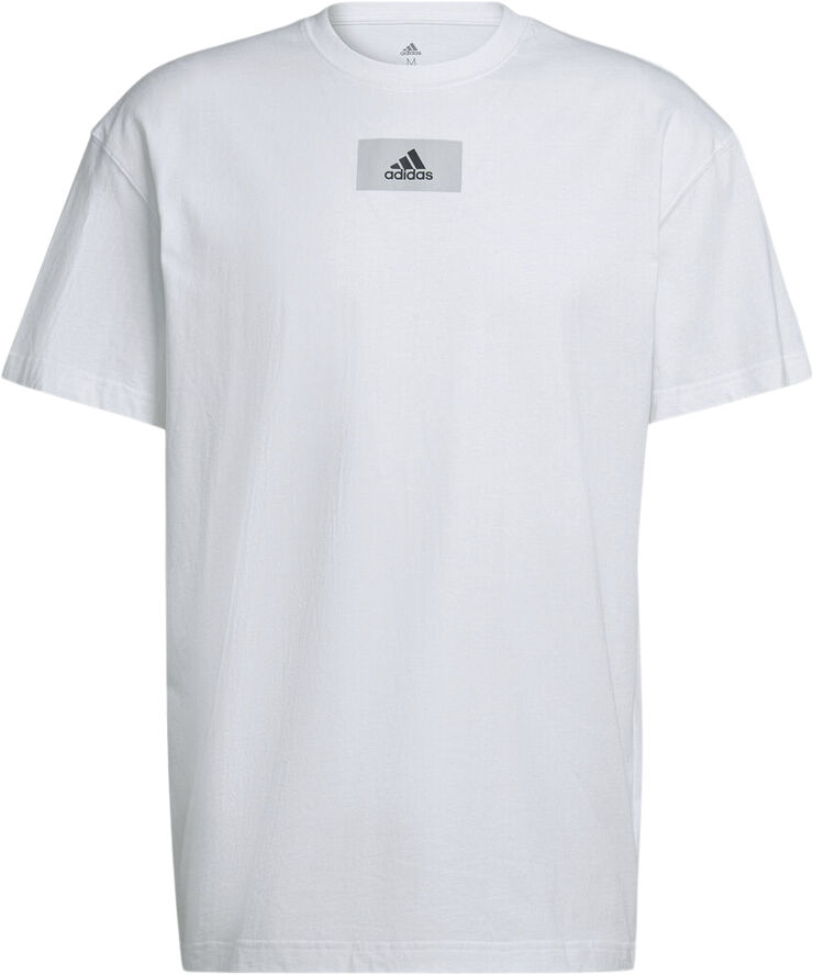 adidas Essentials FeelVivid Drop Shoulder T-shirt Hvid