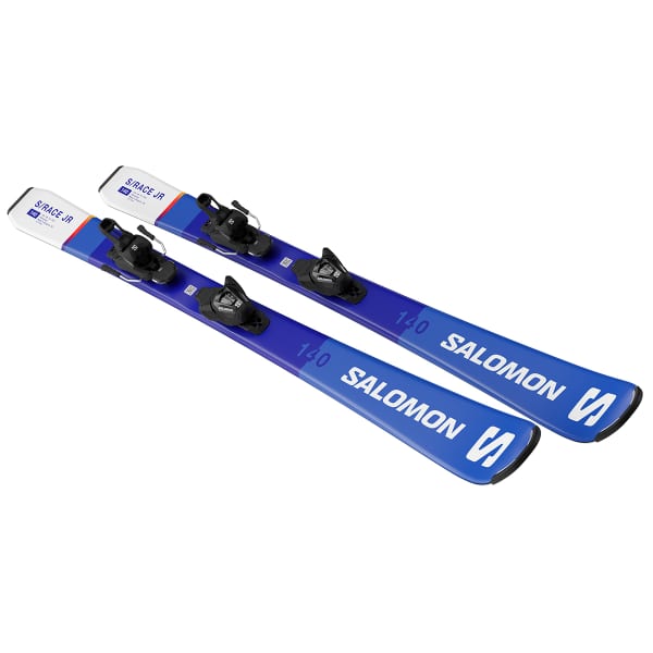 Pack ski SALOMON S/RACE JR M + L6 GW J2 RACE BLUE / WHITE