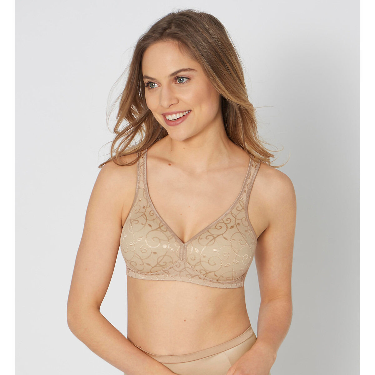 TRIUMPH<br>Sutiã sem aro em algodão elegante