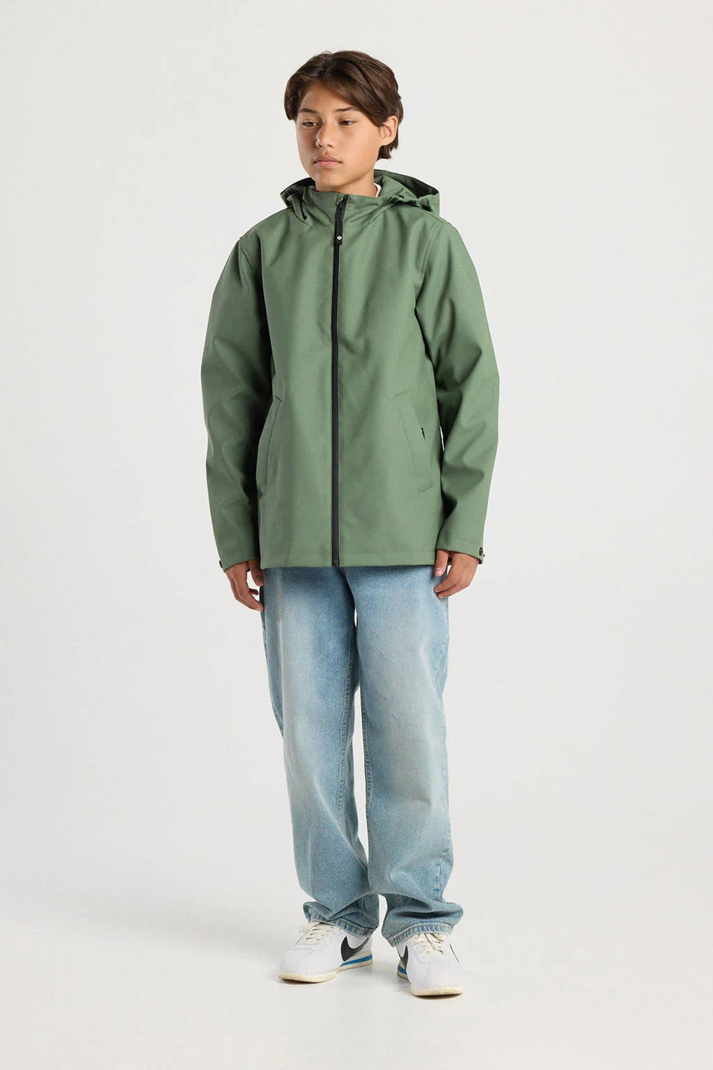 America Today regenjas herfst groen