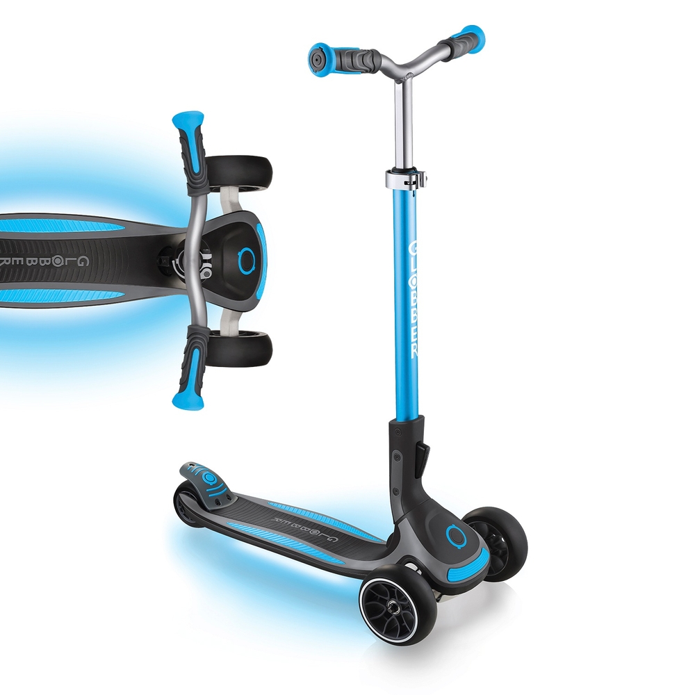 Globber ULTIMUM LIGHTS Himmelblauer Roller