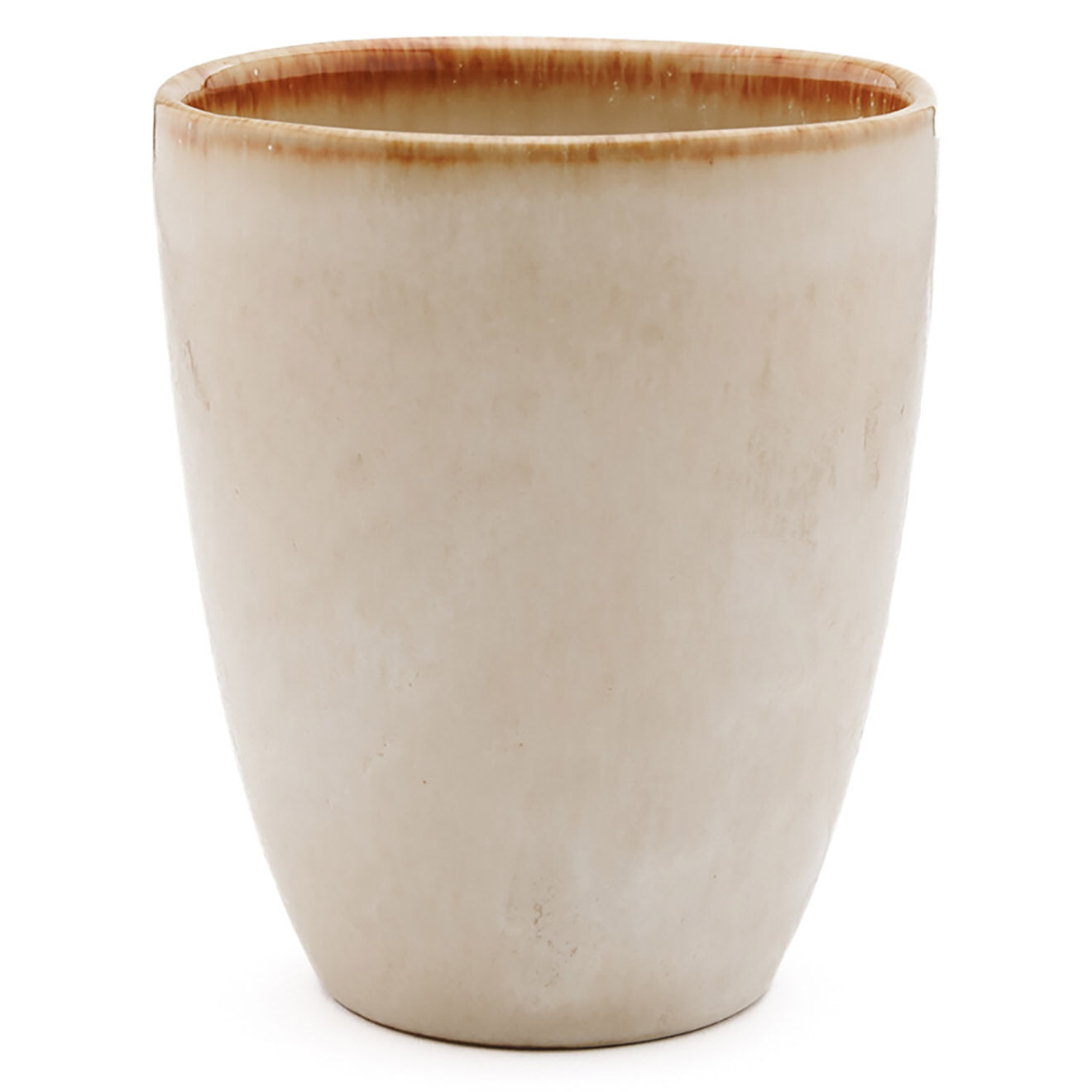Bazar Bizar 6 Tasses Cascais blanches - D.9 cm