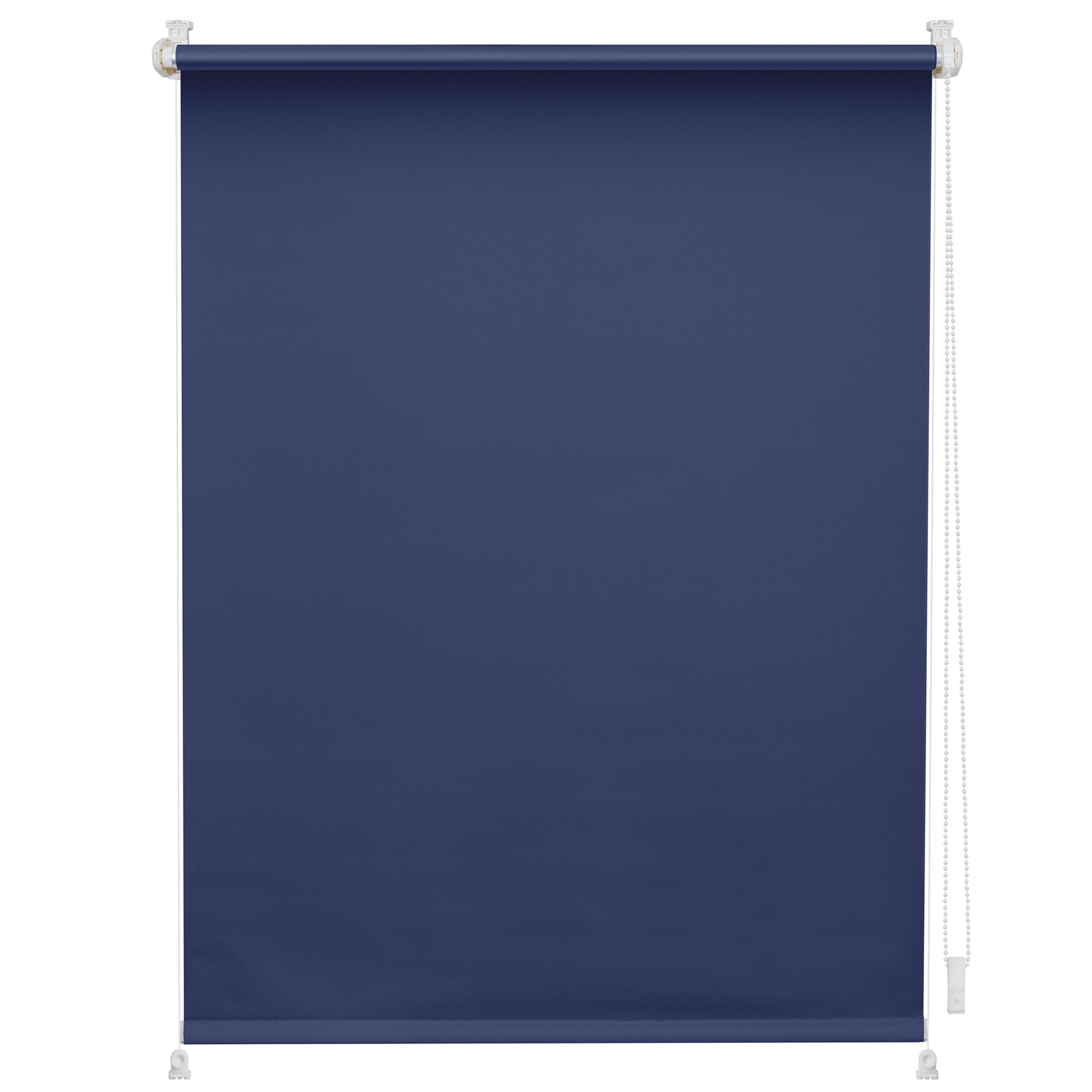LICHTBLICK Verdunklungsrollo - blau - klemmbar - 45x150 cm