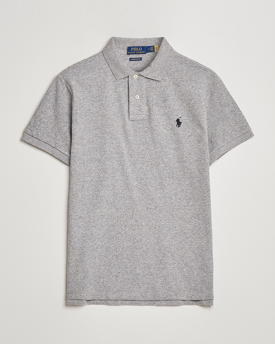 Polo Ralph Lauren Custom Slim Fit Polo Canterbury Heather