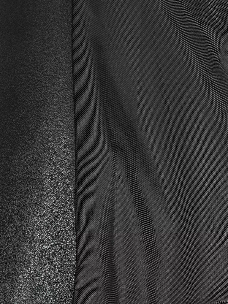 WEEKEND MAX MARA Lederjacke SALETTA schwarz