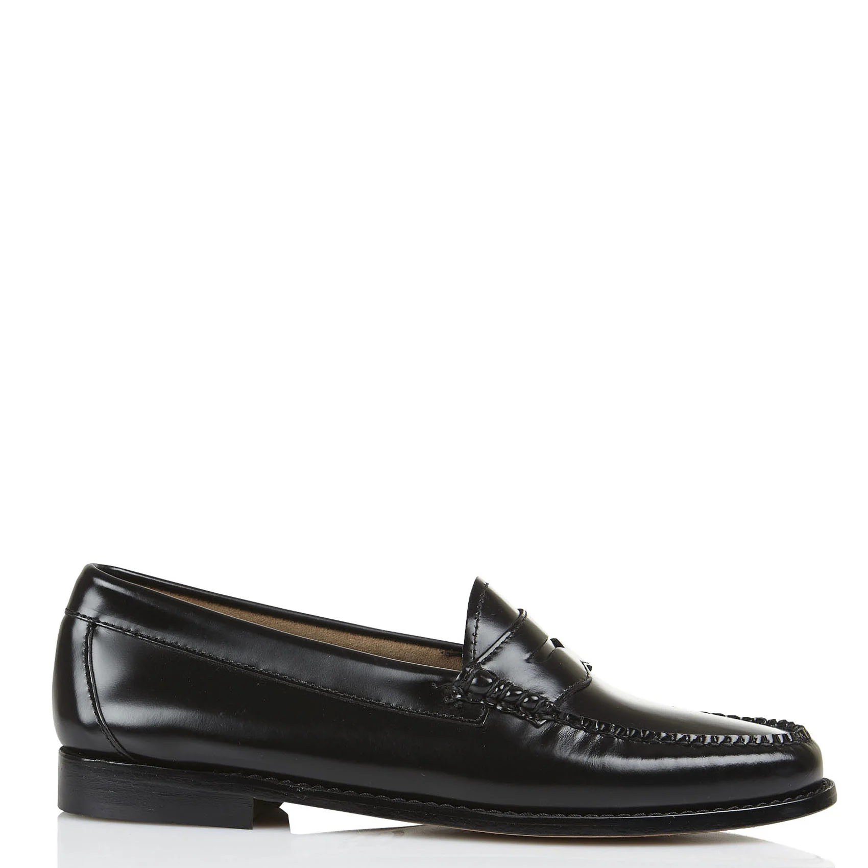 Mocassins en cuir| Noir