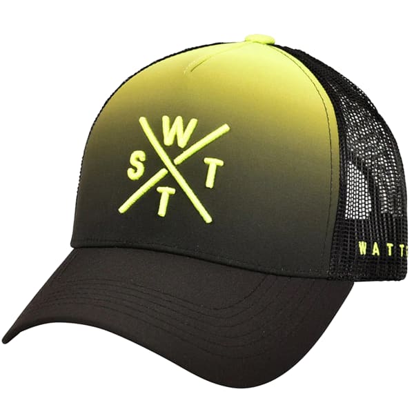 Casquette WATTS TRUCKER CAP TOKYO DEEP DYE YELLOW-BLACK