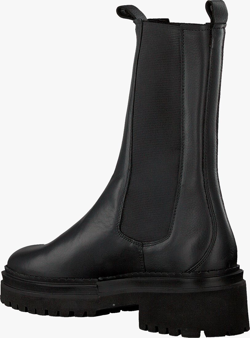 zwarte nubikk chelsea boots fae adams