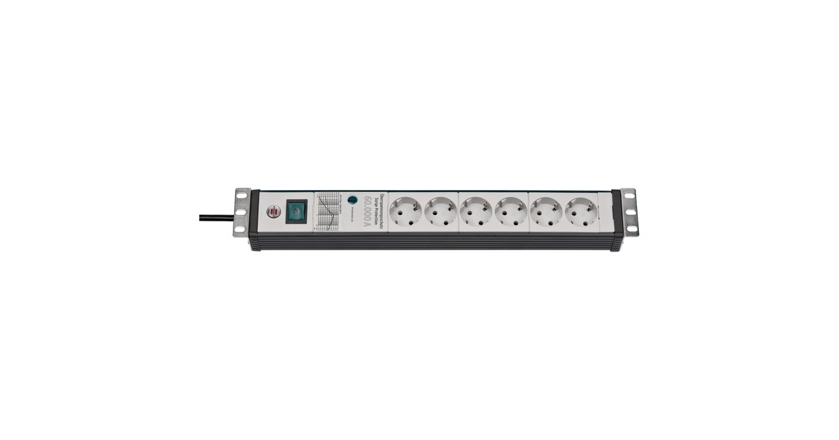 BrennenstuhlPremium-Line stekkerdoos 6-voudig 19