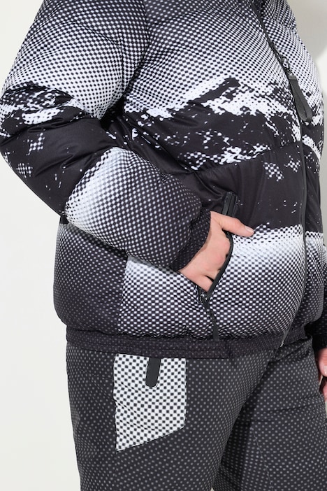 HYPRAR Performance-Pufferjacke, wasserdicht, Stehkragen