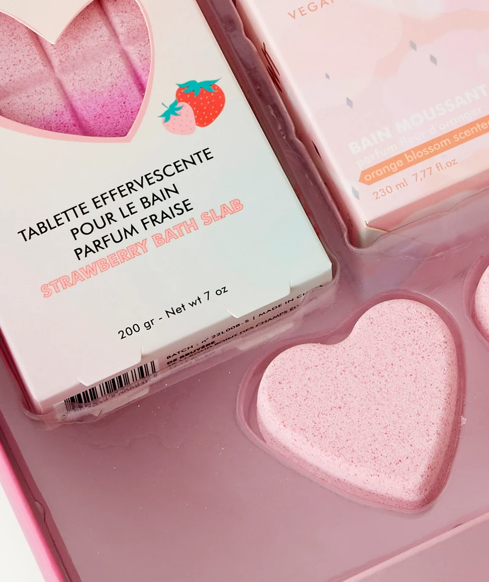 INUWETCOFFRET SPLASH BAIN FRAISE