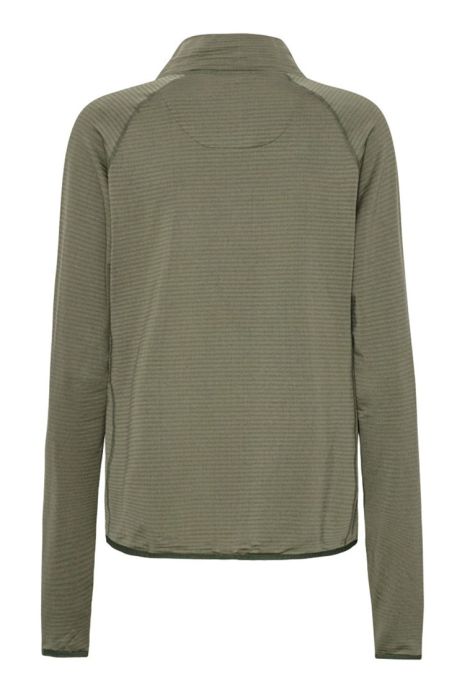 Vättern Grid Cardigan Men herrefleece