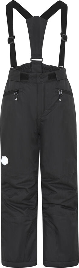 Color Kids Ski Pants W. Pockets - Recycled Black