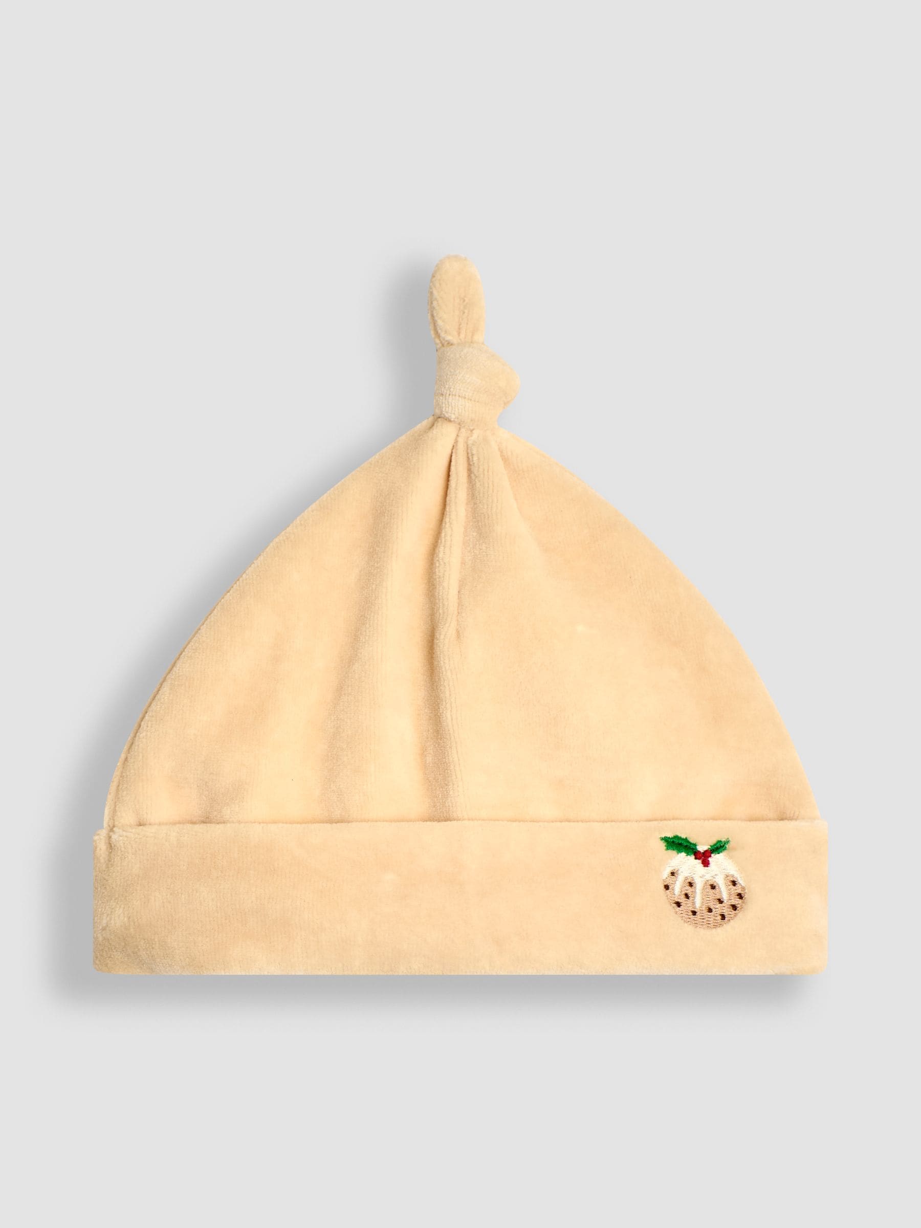 JoJo Maman Bébé Pudding Velour Hat