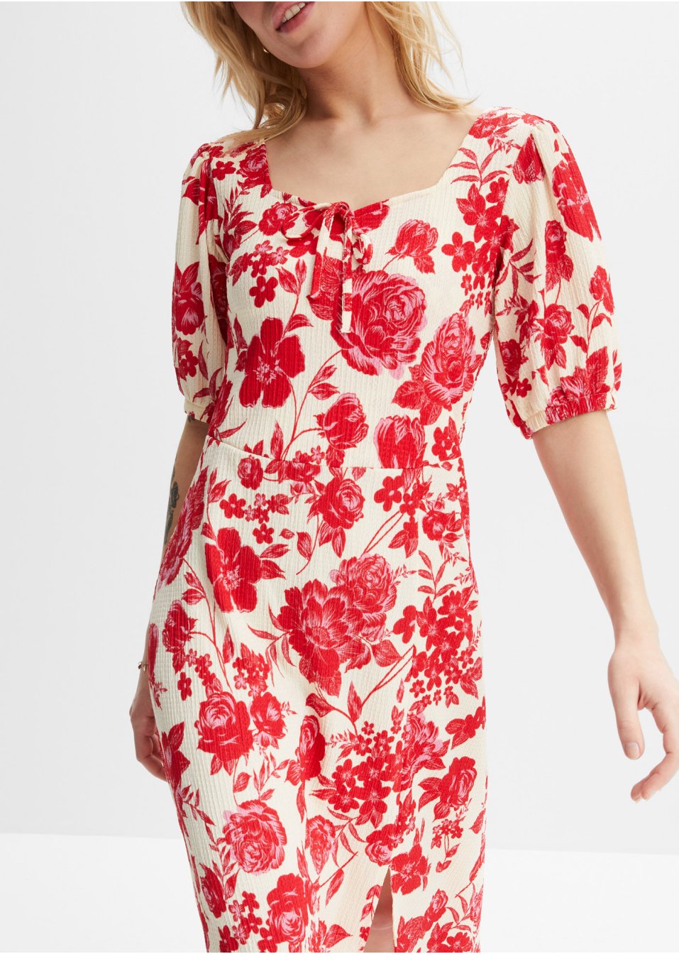 Robe en jersey crêpe