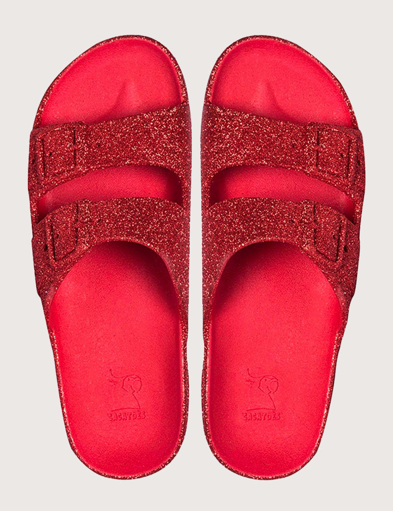 CACATOES SANDALES FEMME TRANCOSO RED