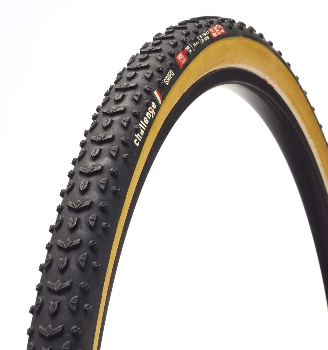 Challenge Cross Grifo Seta Ultra S Tube Zwart/Creme