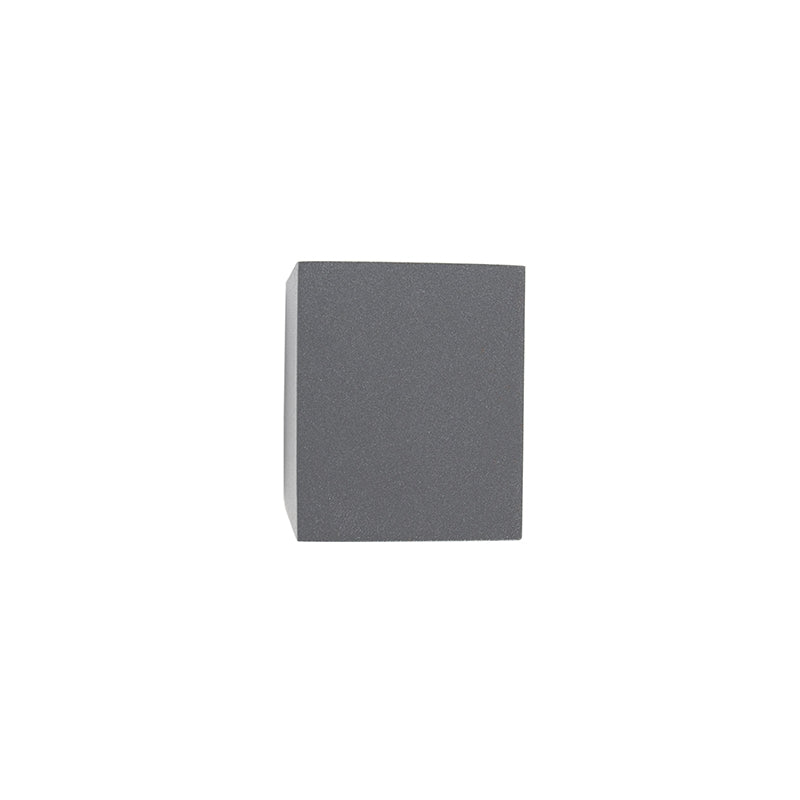 QAZQA Moderne wandlamp donkergrijs IP44 - Baleno