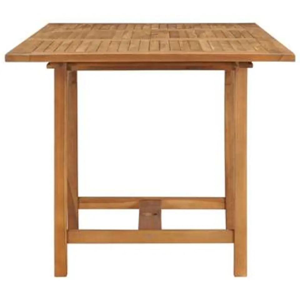 vidaXL - Tuintafel - Bruin - Hout