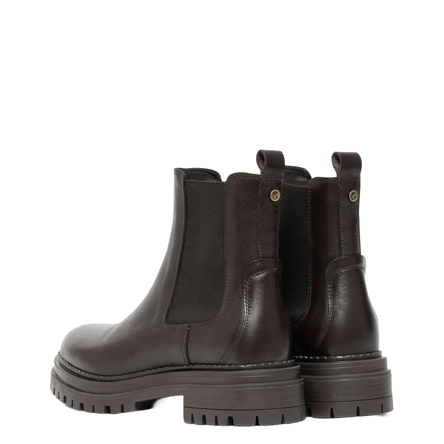 SHARLY - Bottines en cuir | Marron