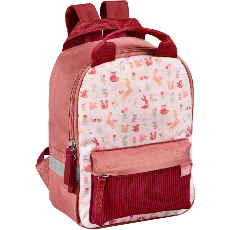 Quo Vadis - Sac à dos maternelle - Animascot - Multicolore - 27x20x11 cm - Toile (polyester) - 1 compartiment(s) - Avec bretelles et poignée