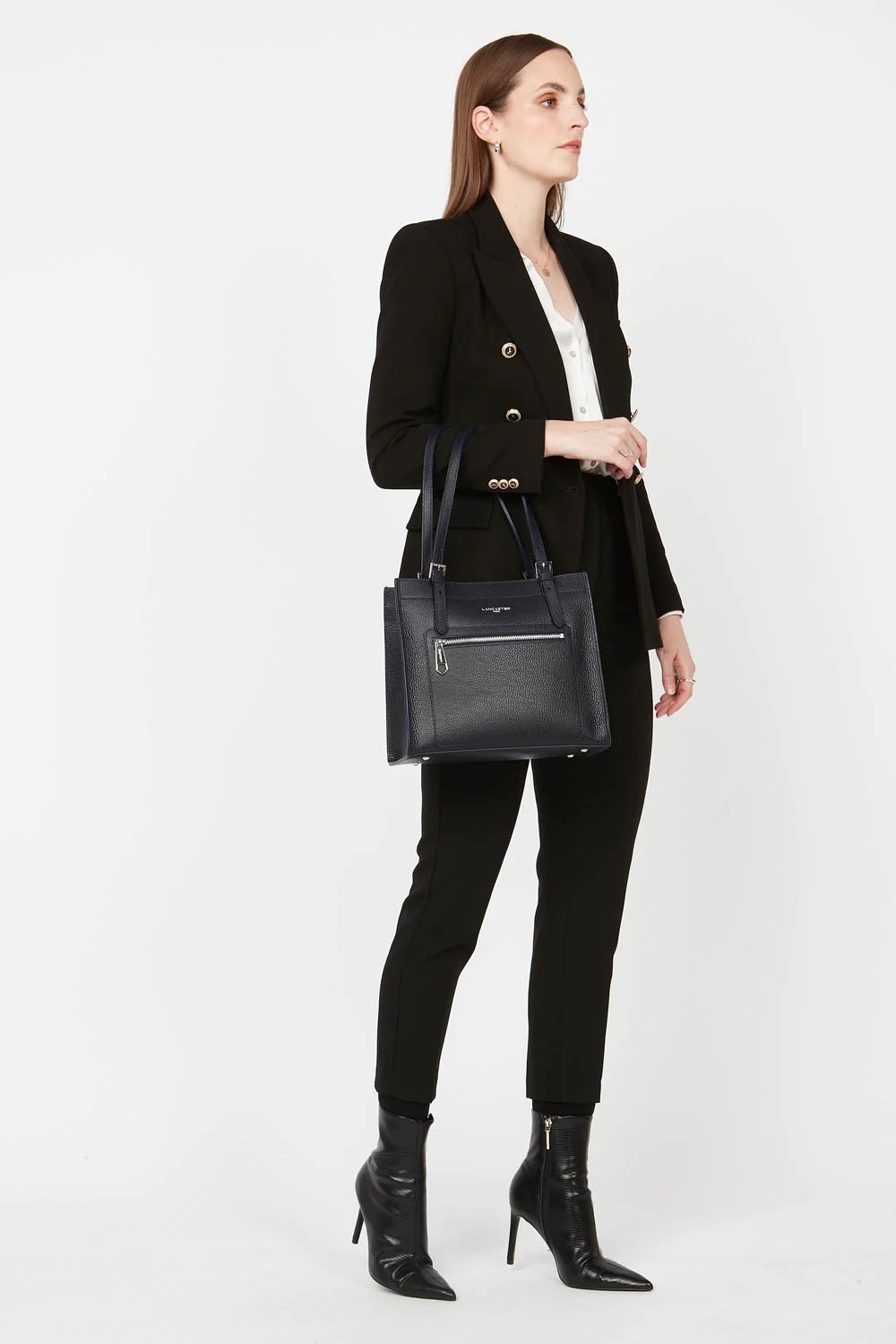 Foulonné Double-Sac cabas épaule