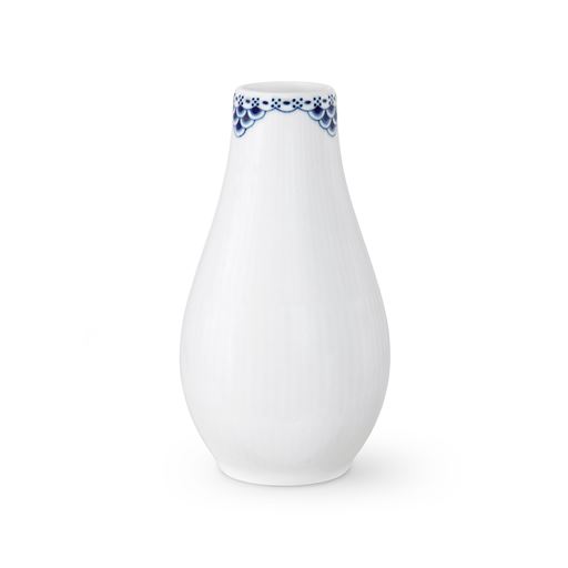 Royal Copenhagen Prinsesse Vase, Hvid, 18 cm