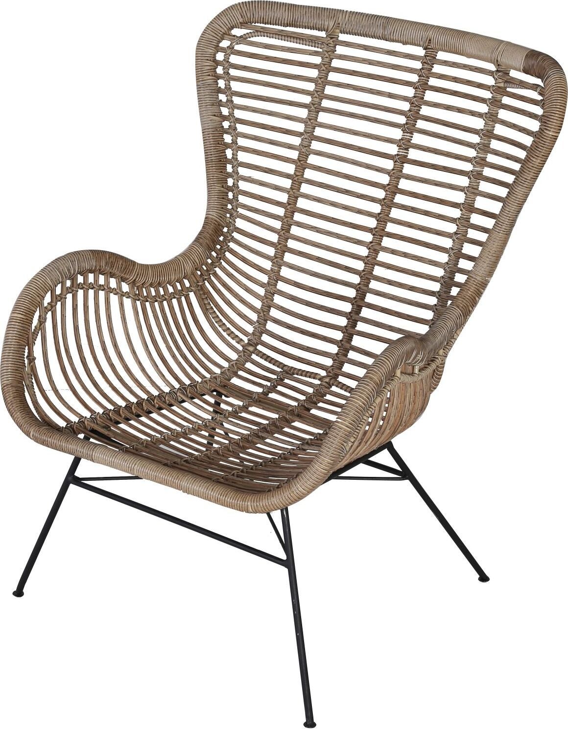 Intratuin loungestoel Oor naturel