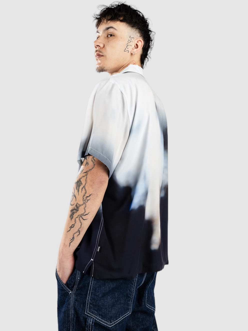 HUF Apparition Resort Shirt white