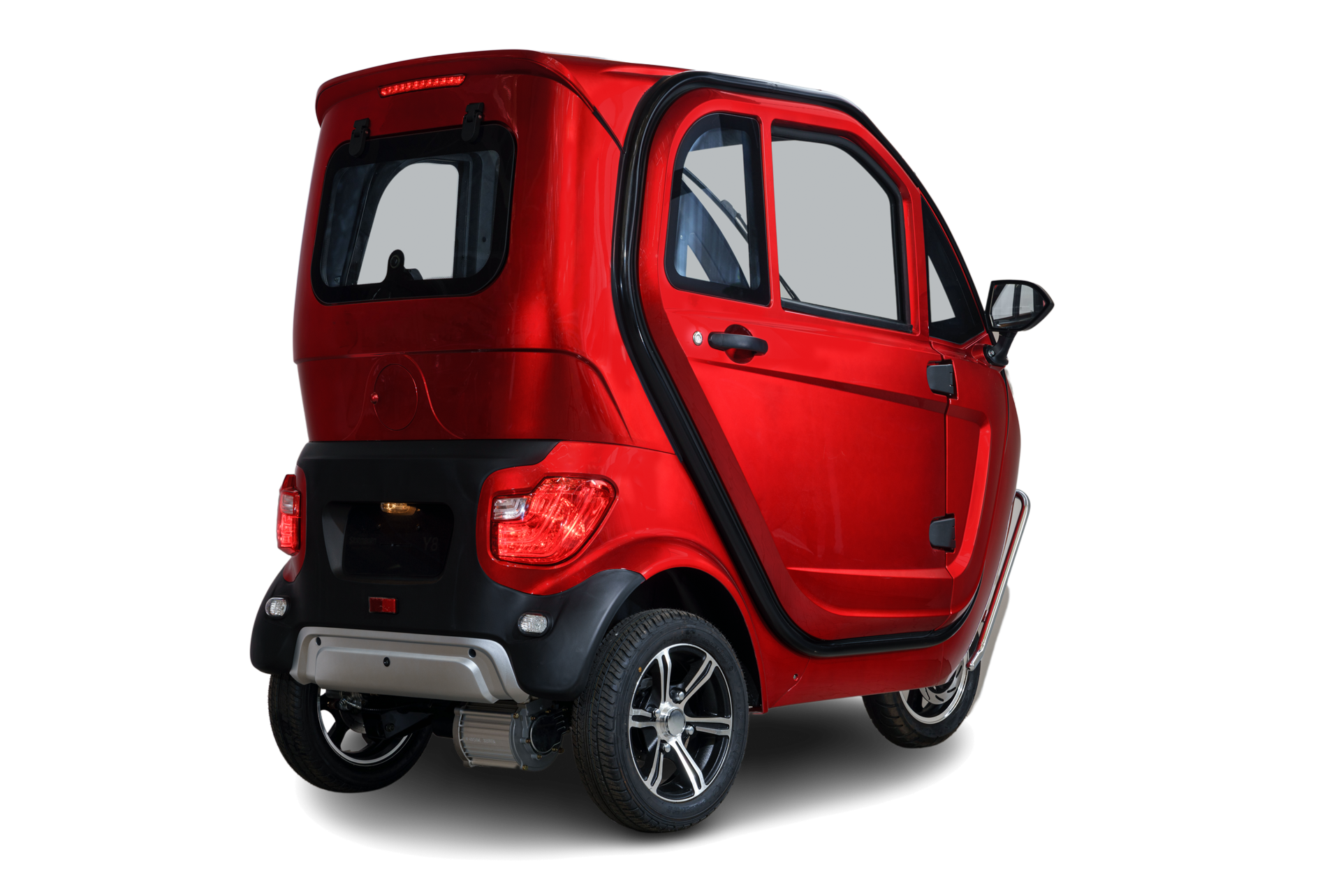 Stormborn Y8 Kabinenroller - 2 kW, Blei-Gel-Akku, 45 km/h, weiß