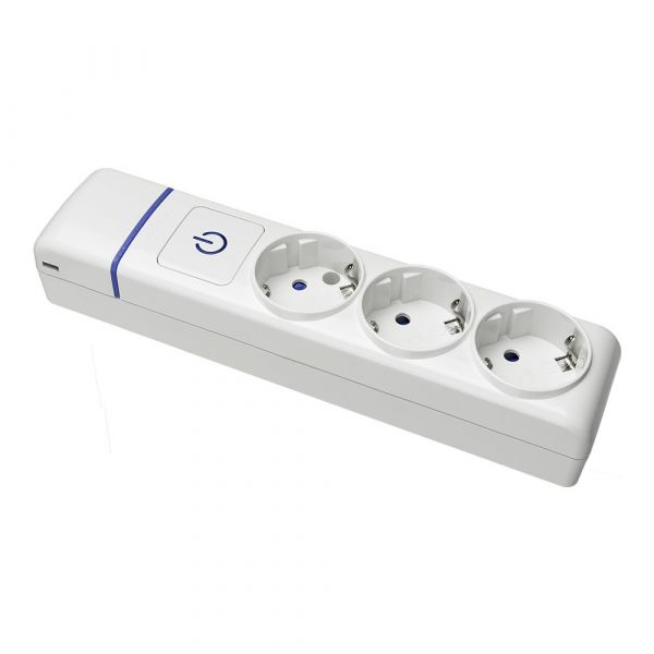 Solera Bloco 3 Tomadas T/tl com Interruptor Luminoso 8003pil - 41048