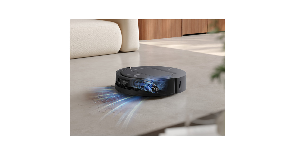 ECOVACSDeebot T80 Omni robotstofzuiger  (Zwart, 18000 Pa | ZeroTangle 3.0 | TruEdge 2.0 + 3D Edge)