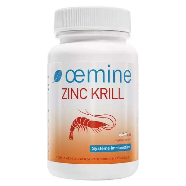 Oemine Zinco Krill 60 cápsulas