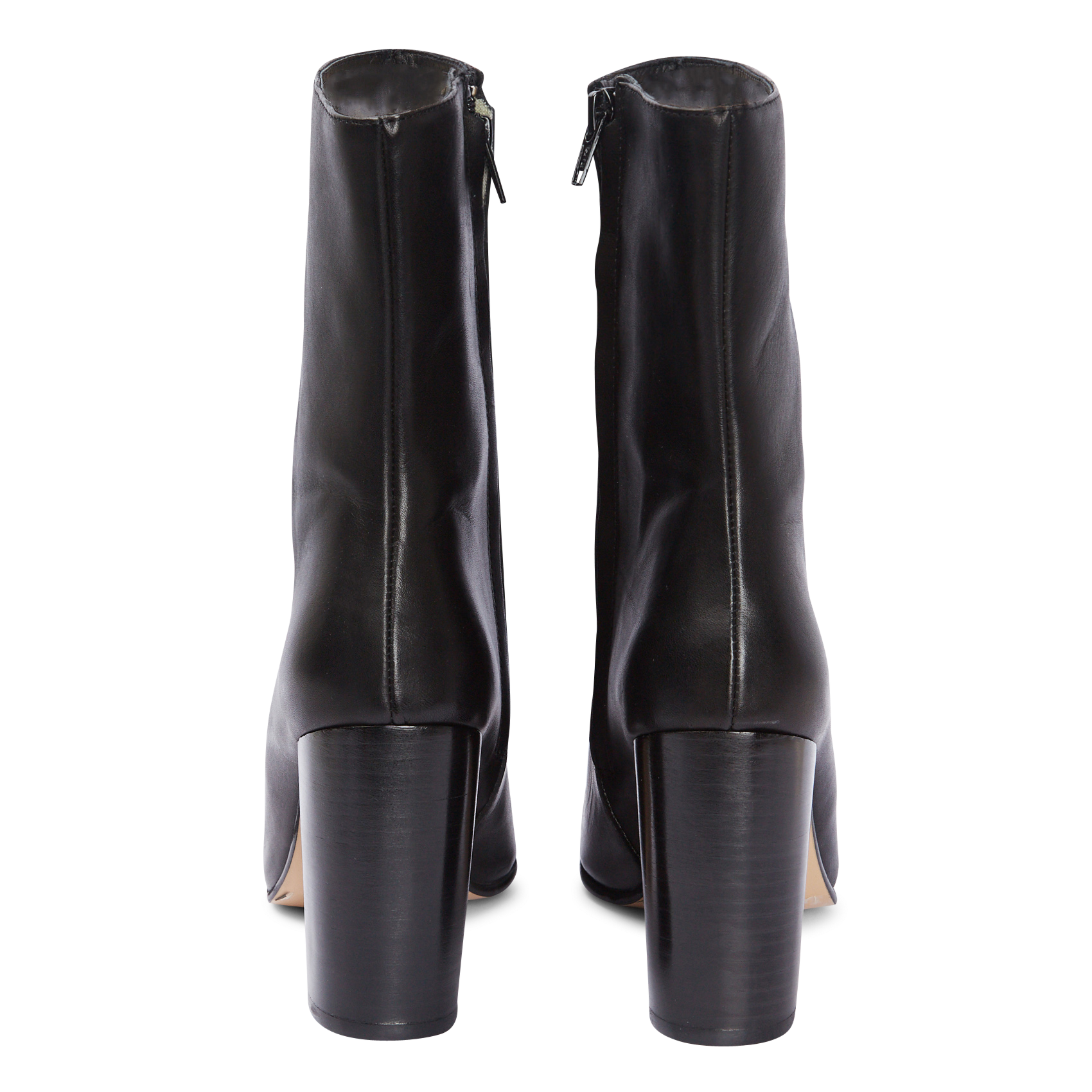VALORIS - Bottines en cuir lisse | Noir