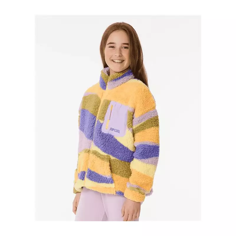 Sweat junior RIPCURL Sunrise Wavy Polar Fleece-Girl Multicolor