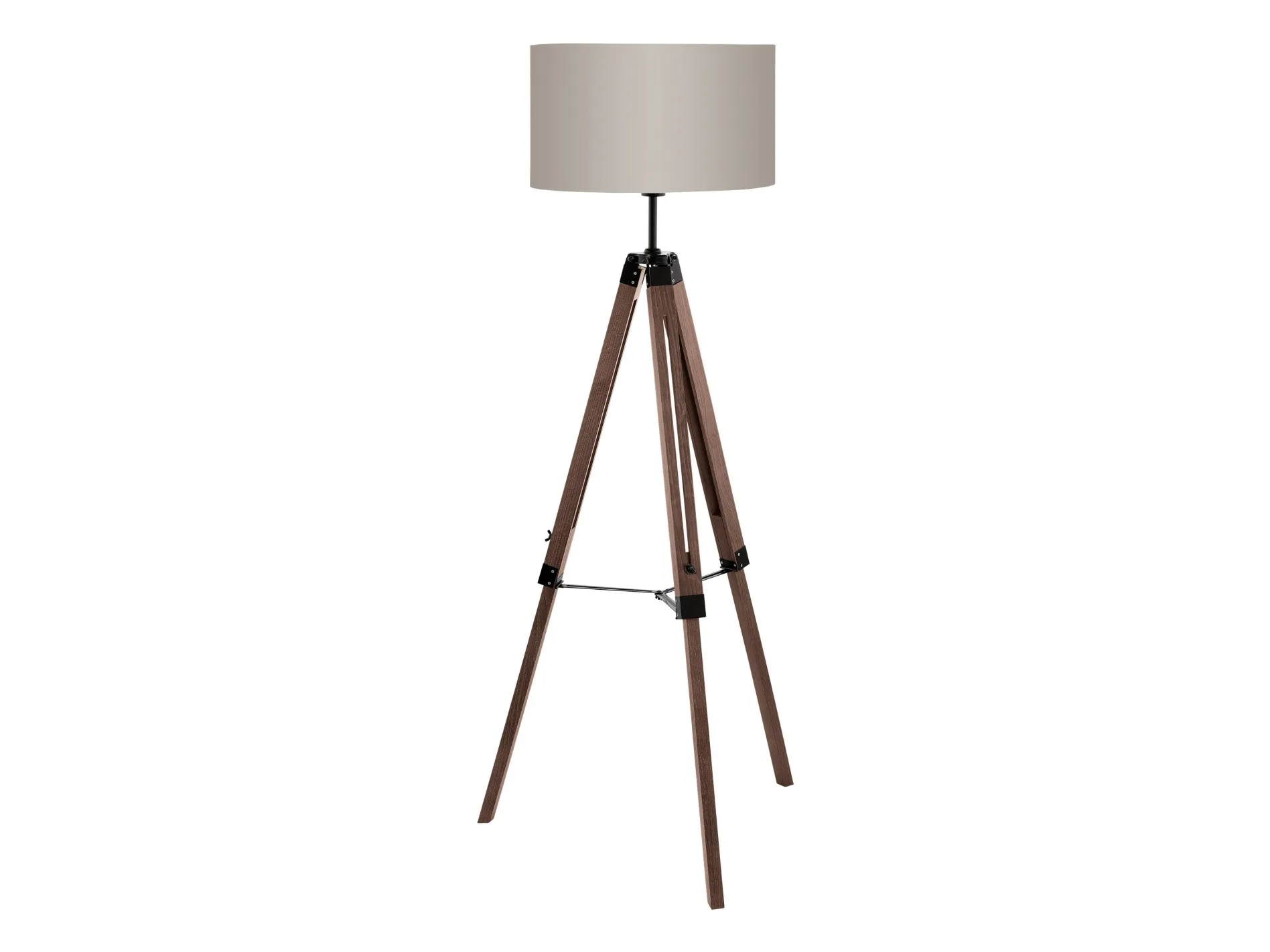 EGLO LANTADA GULV SORT/TAUPE FSC