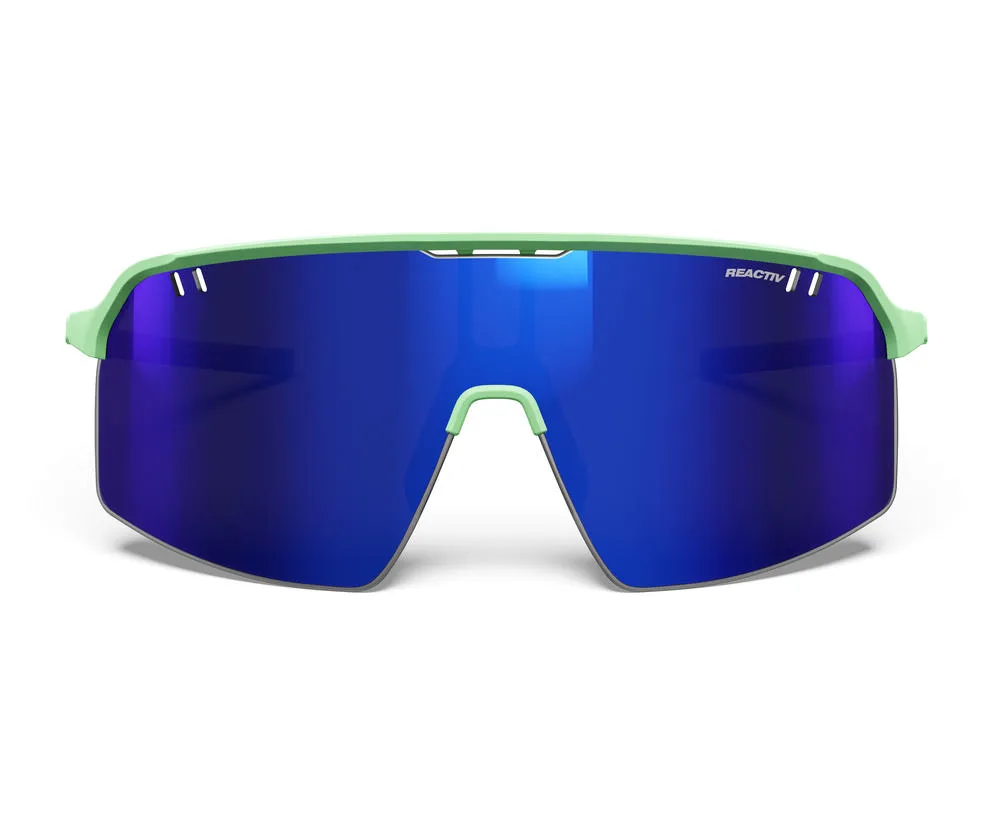 Julbo Intensity Pale Green/violet Reactiv 1-3 High Contrast Multilayer Blue