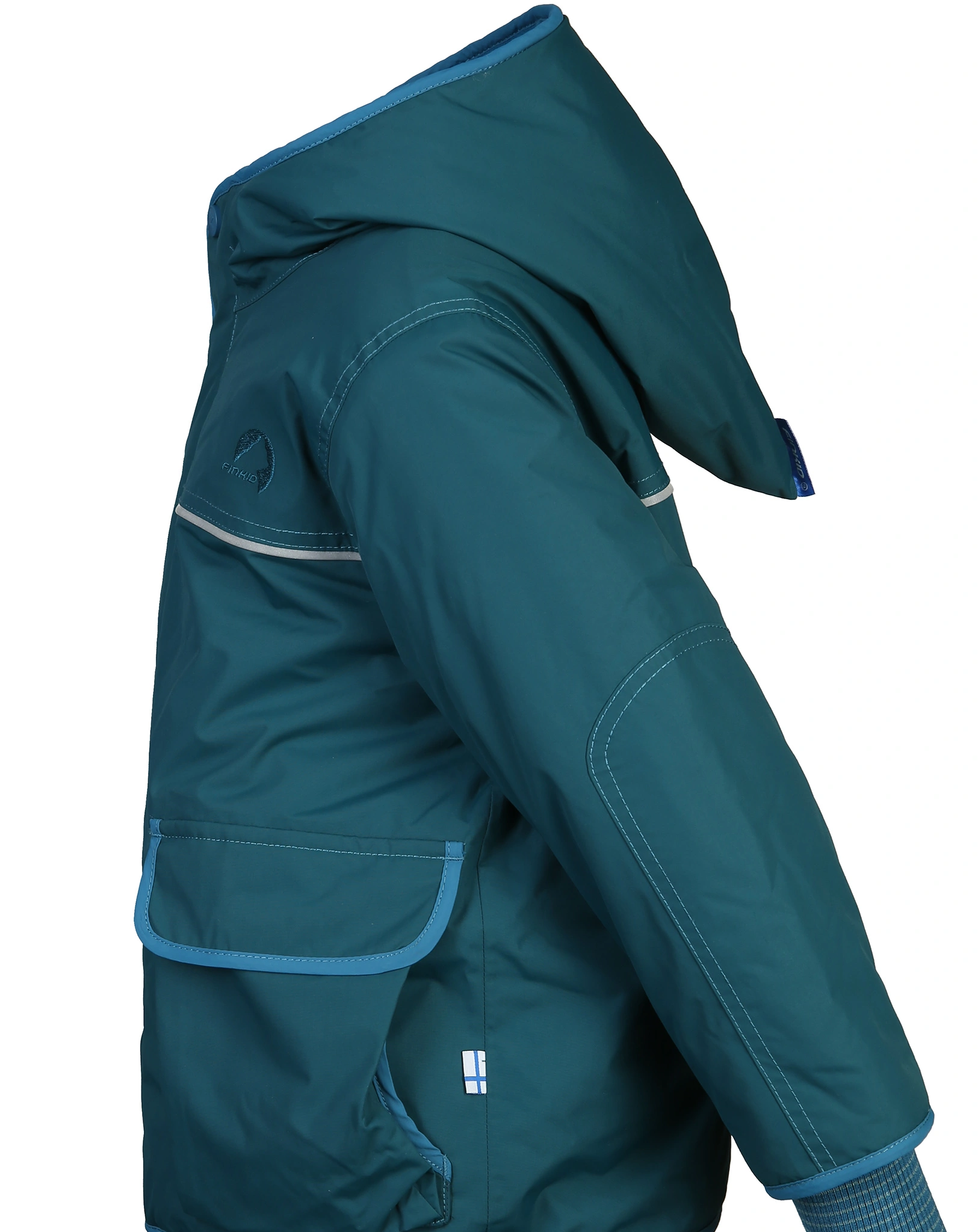 Winterparka TALVI EKO in deep teal/seaport