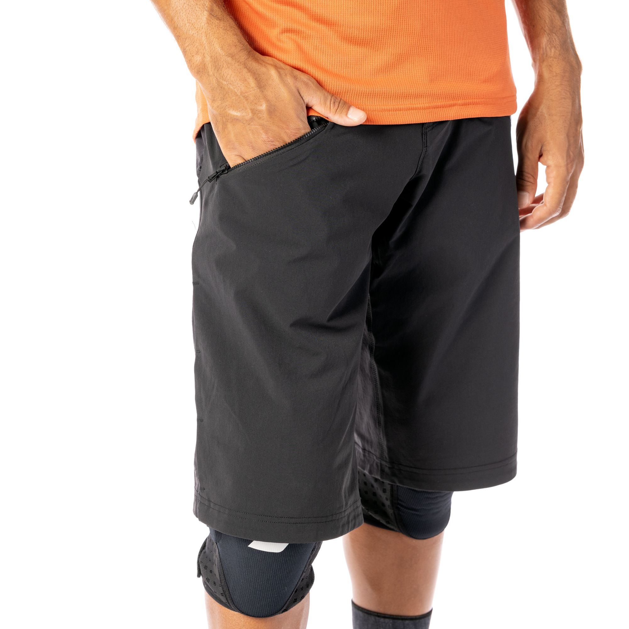 SCOTT Trail Vertic Loose Fit Shorts med Indlæg Sort
