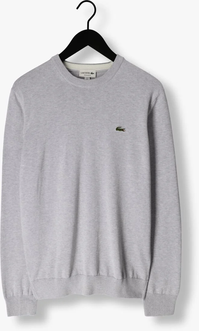 LACOSTE grijze lacoste trui 1ha1 men sweater